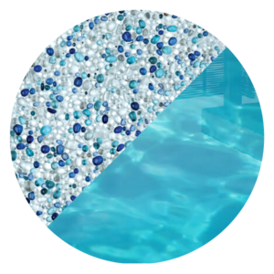 Fiji Blue Glassbead pool interior finish