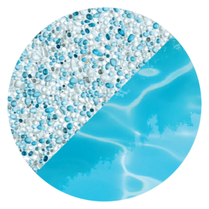 Fiji White Glassbead pool interior finish