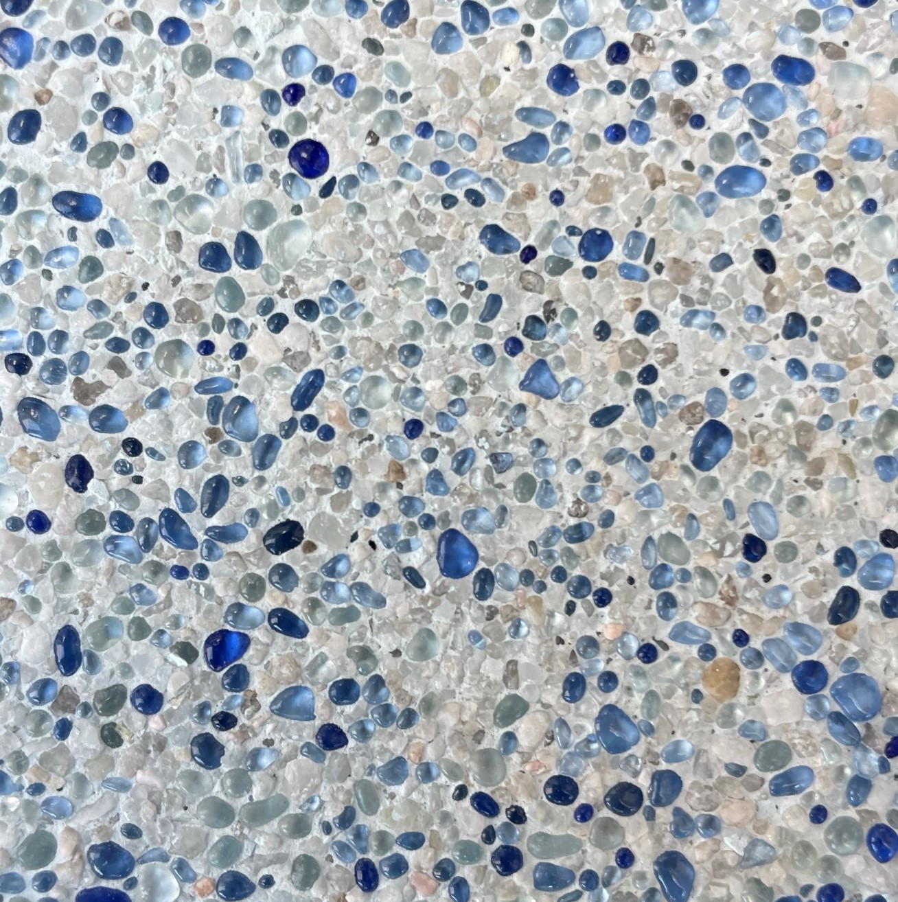 Bondi Blue pool interior finish
