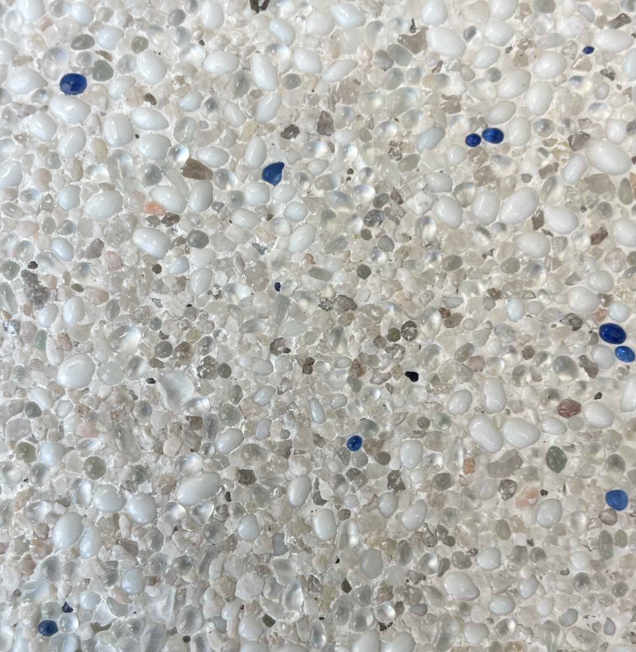 Snow White pool interior finish
